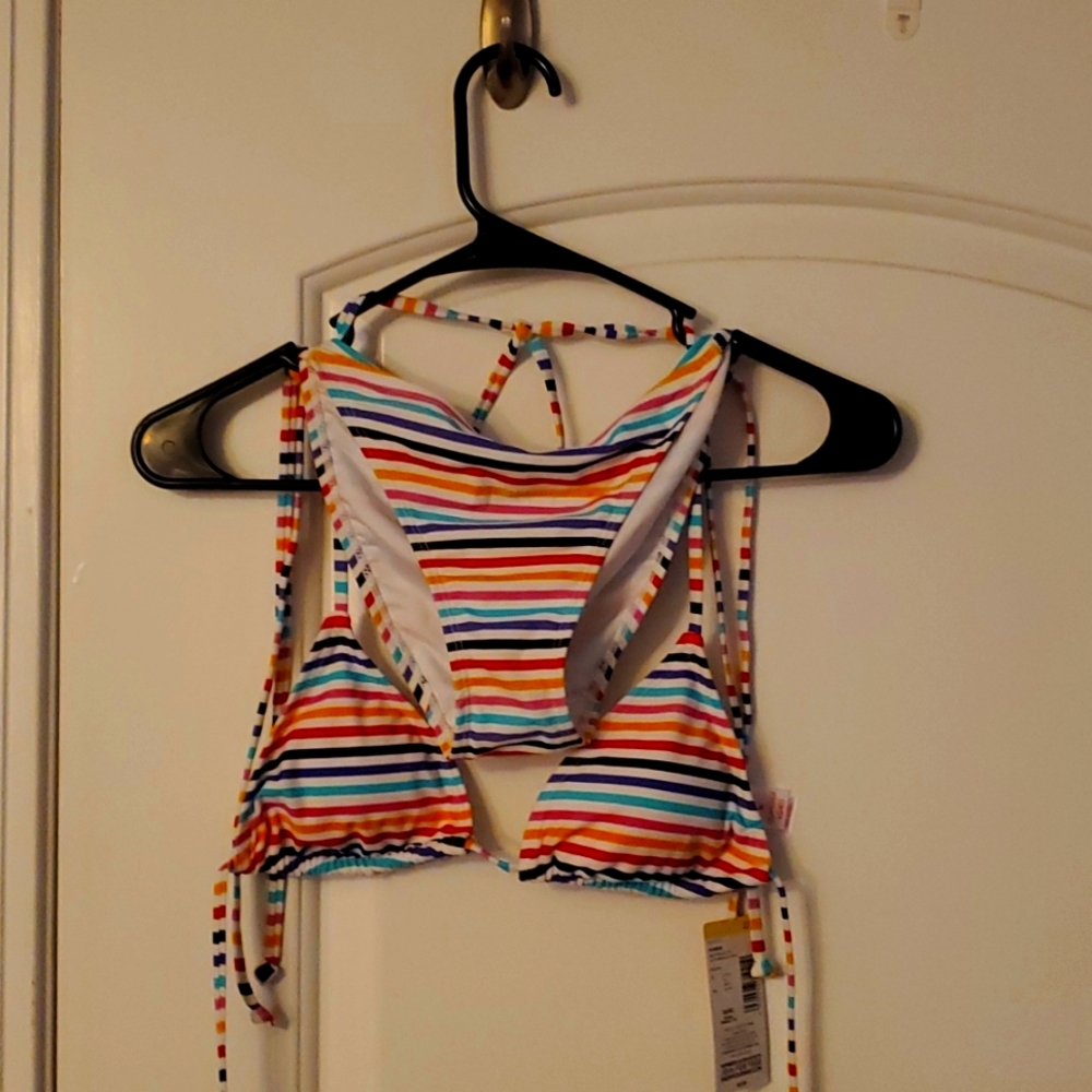 Rainbow stripes Bathing suit